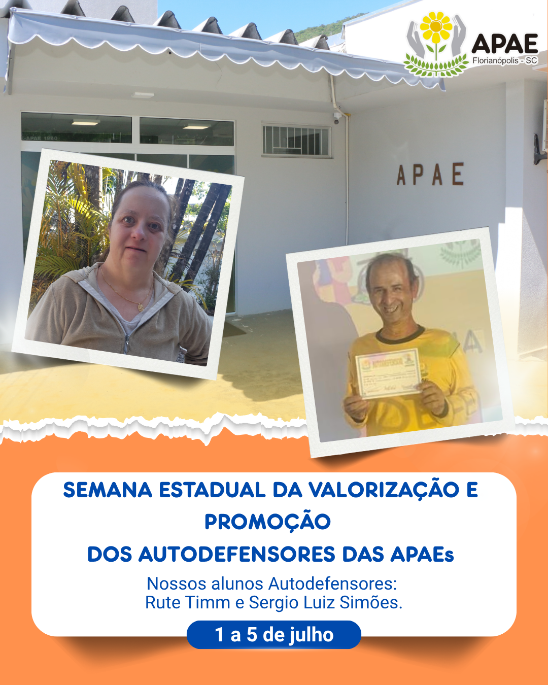Semana Estadual de Valorização e Promoção dos Autodefensores das APAEs 2025
